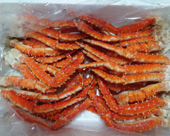 ★蟹代・送料・消費税込み★タラバ足ボイル冷凍　1箱　1.5kg前後